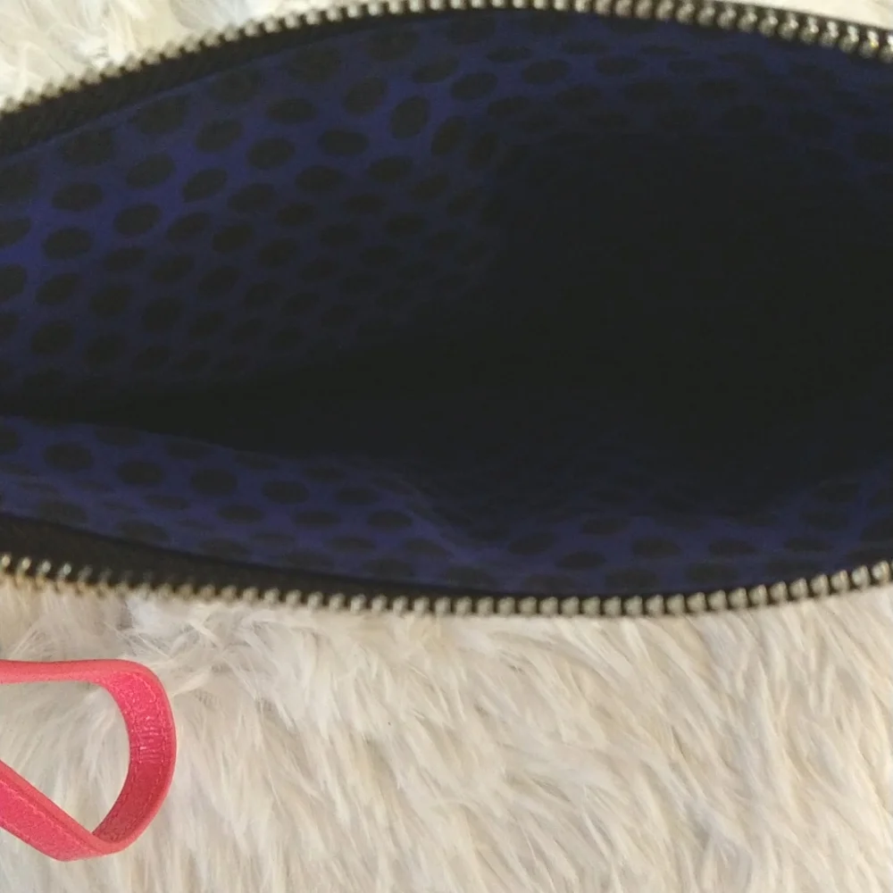 Rebecca Minkoff oversized leopard print clutch/wristlet